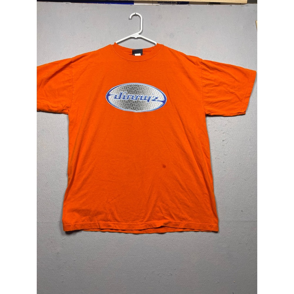Jimmy'Z T-Shirt Cotton Orange XL Mens